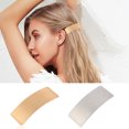 thumbnail image 3 of Pince à Cheveux Printemps Mode Métal Vintage Rectangle Barrette Accessoires de Cheveux, 3 of 8