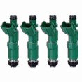 thumbnail image 1 of 4-Pack Fuel Injectors for 1.5L 1NZFE Engines, Compatible with 2000-2005 Models, Part Numbers 23250-21020 & 23209-21020, 1 of 5