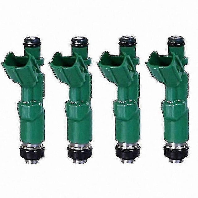 4-Pack Fuel Injectors for 1.5L 1NZFE Engines, Compatible with 2000-2005 Models, Part Numbers 23250-21020 & 23209-21020