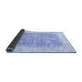 thumbnail image 2 of Ahgly Company Indoor Square Oriental Blue Traditional Area Rugs, 7' Square, 2 of 4