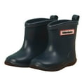 thumbnail image 3 of BOBOGOJP Toddler Rain Boots Baby Kids Easy-on Rain shoes Children Waterproof Shoes for Boys Girls Blue for Size 10.5, 3 of 5