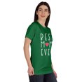 thumbnail image 2 of Inkmeso Best Mom Ever Graphic Tshirt Short Sleeve Women Cotton Tee Casual, 2 of 8