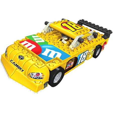 K'NEX Nascar Car Building Set, #18 M&M's