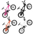 thumbnail image 4 of 4pcs Bicycle Model Mountain Bike Toy Racing Toy Simulation Mini Bike Models Finger Mountain Bike, 4 of 8