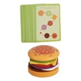thumbnail image 2 of Juguete apilable de sándwiches, hamburguesa de madera, juguetes apilables para preescolar, educativo, 2 of 9