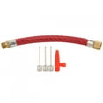 thumbnail image 2 of Portable Air Nozzle Pump Adapter, Copper+Plastic Valve Pump Adapter, For Bicycle Bike, 2 of 8