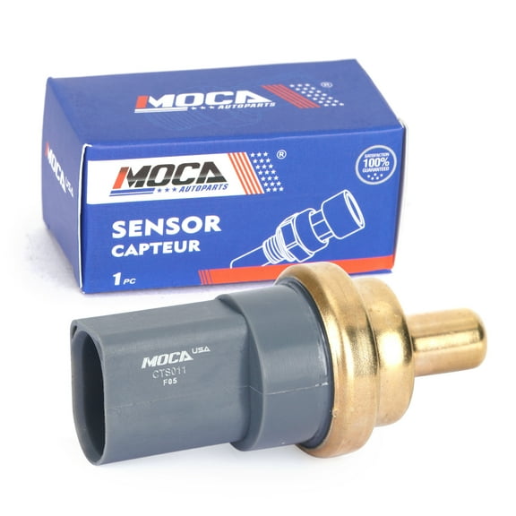 MOCA AUTOPARTS Coolant Temperature Sensor Fit for 2005-2020 Audi A4 2.0L & 2009-2020 Audi TT Quattro 2.0L & 2011-2018 Porsche Cayenne 4.8L & 2014-2022 Volkswagen Vento 1.6L
