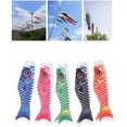 thumbnail image 3 of Manga de viento de carpa japonesa de satén, decoración vibrante para exteriores para el hogar o la bandera marina en un barco, boquilla de metal duradera e impermeable lista para usar, decoración, 3 of 5
