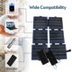 thumbnail image 3 of M Buder Panel Solar Plegable 30W Portátil IPX6 Impermeable Cargador con Salida DC USB Tipo-C para Acampar y Senderismo Azul, 3 of 4