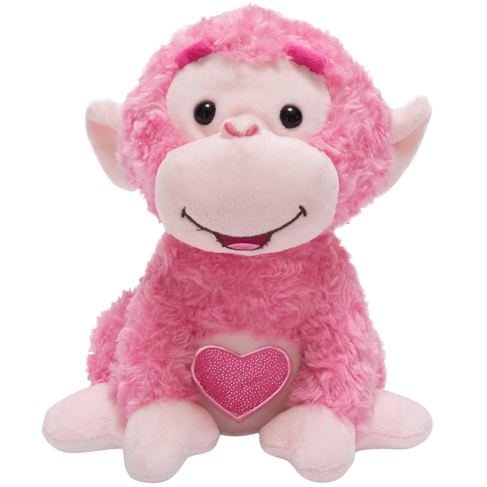 pink monkey soft toy