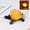 Default, variant on MATROOY Natural Crystal Amethyst Tooth Turtle Night Lamp Healing Crystal USB Lighting-Citrine