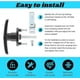 thumbnail image 5 of Truck Cap Camper Shell T-Handle Lock Latch Replacement Kit -, 5 of 5