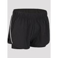 thumbnail image 4 of Pantalones cortos para correr para mujer 2 en 1 Capa de cobertura Forro de compresión Descansar Depo Abanopi Pantalones cortos de mujer, 4 of 7
