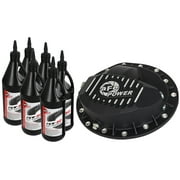 aFe Power Cover Diff Front Machined w/ 75W-90 Gear Oil Dodge Diesel Trucks 03-11 L6-5.9/6.7L