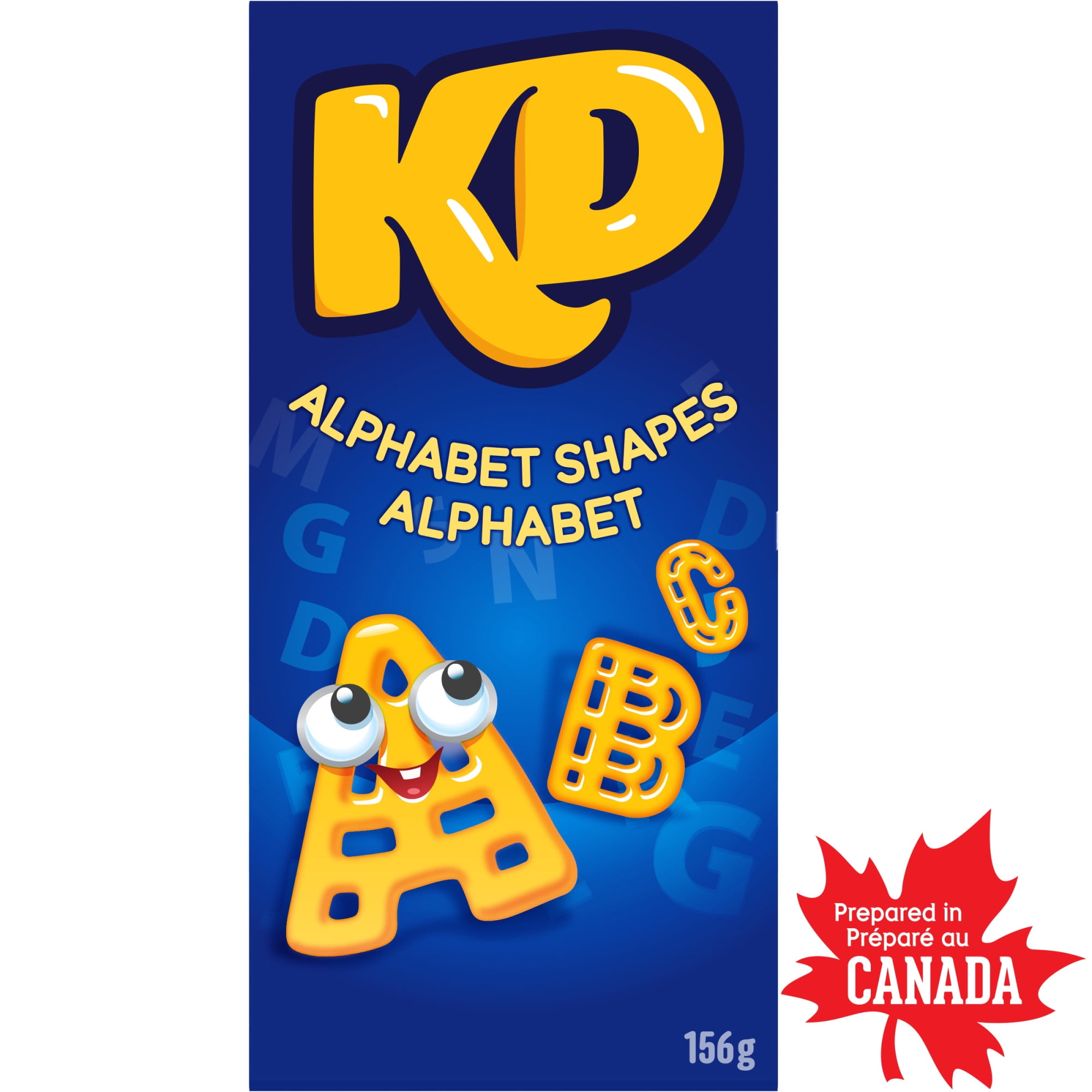 Kraft Dinner - Alphabet Shapes - 156g 156 G