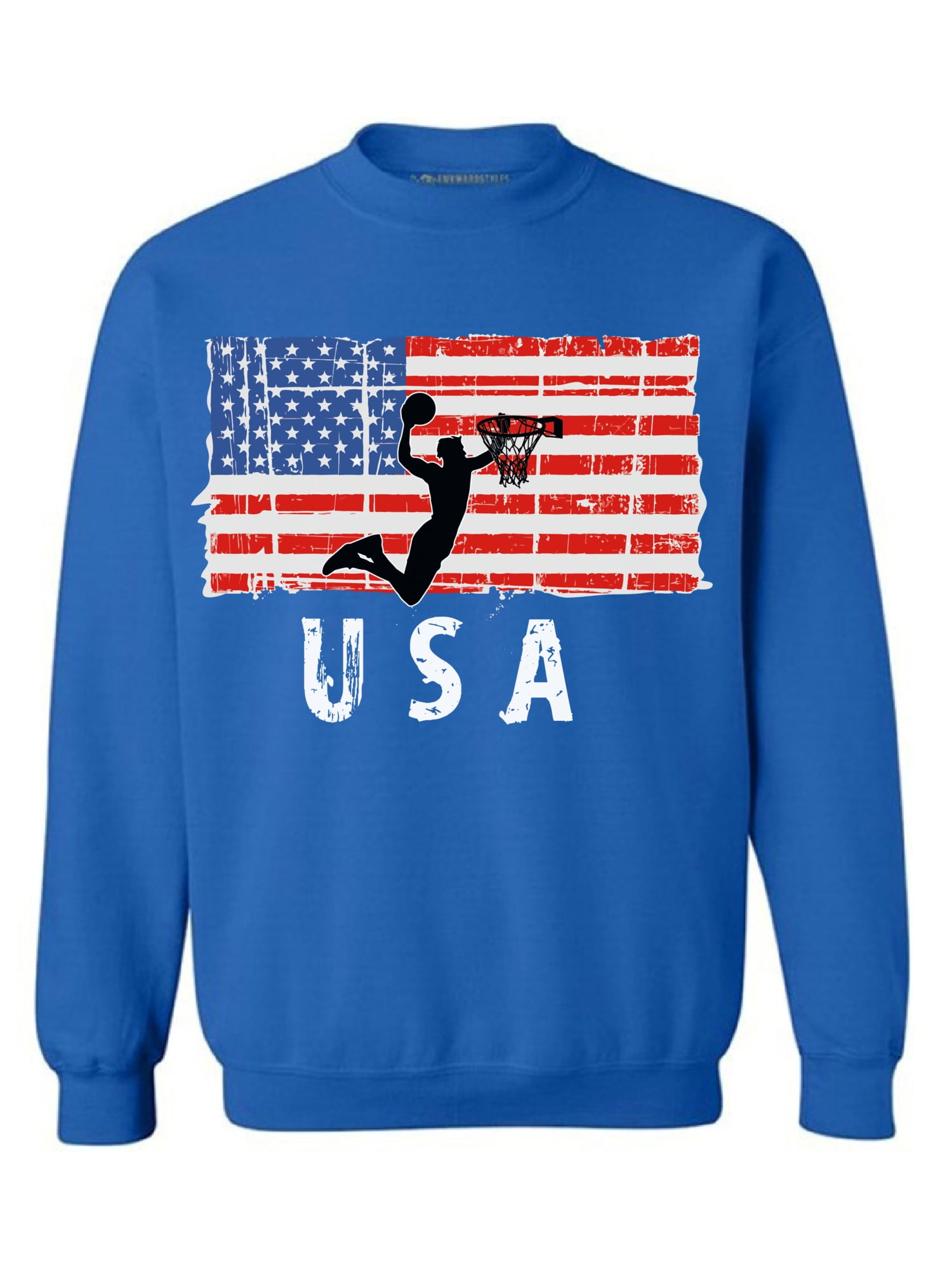 vintage usa basketball sweatshirt