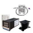 thumbnail image 2 of REX-C100 Digital PID Temperature Controller Thermostat,SSR Output Max.40A SSR Relay K Thermocouple Probey ,Easy to Use, 2 of 7