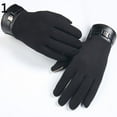 thumbnail image 2 of SPRING PARK Winter Adult Men's Classic Full Finger Warm Gloves Bike Bicycle Mittens Xmas Gift, 2 of 2
