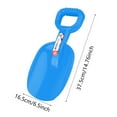Beach Shovels Beach Shovels For Kids Heavy Duty Plastic Assorted Colors