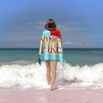 thumbnail image 2 of Alas de Fuego Toalla de playa de secado rápido con diseño temático, regalo para mujeres y niñas, ideal para cumpleaños, fans, amantes de la música, uso en la playa o al aire libre, 78 × 180 cm, 2 of 6