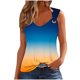 thumbnail image 2 of Puntoco Camisetas sin mangas para mujer Camiseta sin mangas con estampado de mujer Camiseta sin mangas suelta, 2 of 4
