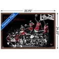 thumbnail image 3 of Michael Jordan - Fly Wall Poster, 22.375" x 34", Framed, 3 of 3