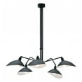 thumbnail image 3 of HomeRoots 391895 43.3 x 47.2 x 47.2 in. Black Spider Modern Chandelier, 3 of 9