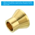 thumbnail image 3 of Uxcell Brass Liquid Distributor, 5/8 x 1/4 Inch 8 Hole Copper Joints Refrigerant Liquid Separator, 3 of 5