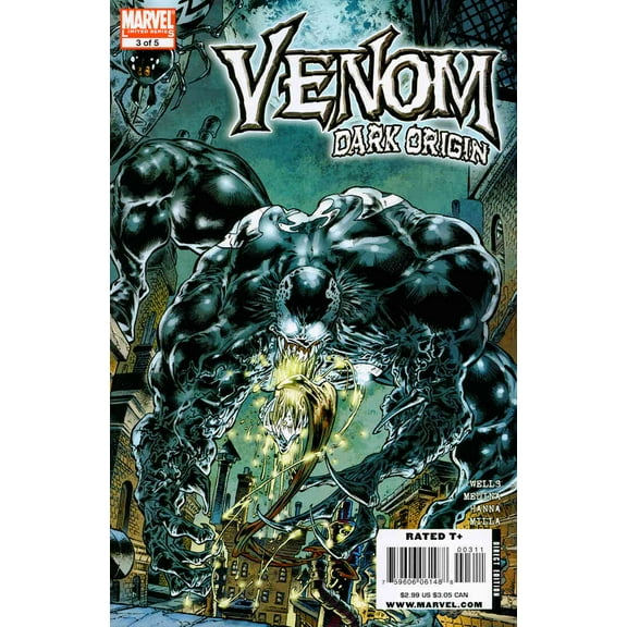 Venom: Dark Origin #3 VF ; Marvel Comic Book