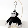 thumbnail image 3 of Gqtwoy Small Black Monkey Toy Doll Keychain, Cute Plush Animal, Birthday Gift for Boys and Girls, Christmas & Halloween Gift, Bed & Sofa Decor, Fun and Adorable Travel Companion, 3 of 6