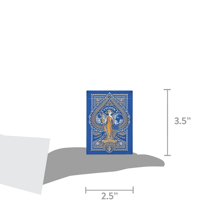 theory11 Tycoon Playing Cards (Blue) - Walmart.com