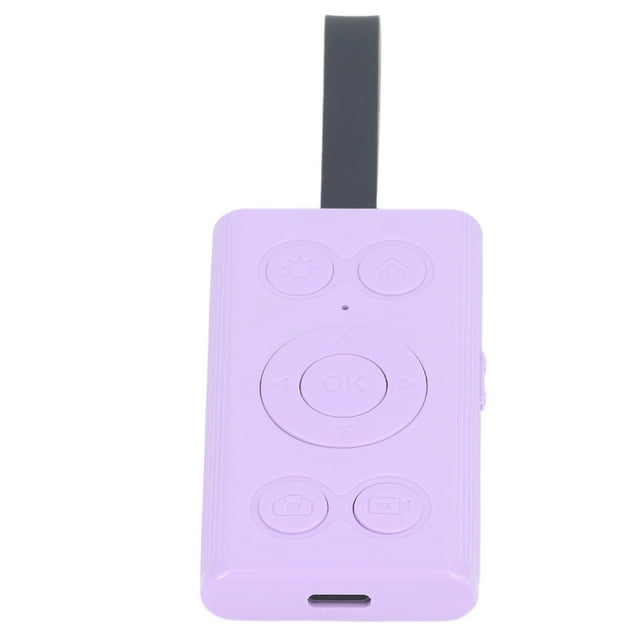 Remote Control 9 Key For Smartphones, Phone Remote Control Selfie Button, Video Scrolling APP Book Page Turner Compatible With IOS Phone Tablets