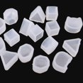 thumbnail image 4 of Mini moldes de silicona for pendientes, 4 formas: cubo, gatito, triángulo y más for hacer joyas de bricolaje, 4 of 5