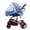 Blue, variant on MOAOASPER Full Cover Baby Stroller Mosquito Net, Breathable Polyester Bug Mesh, Universal Fit Infant Car Seat Insect Shield, Lightweight Outdoor Baby Travel Protector