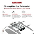 thumbnail image 2 of Yakima SkinnyWarrior 16 Inch Extension for Long and Narrow Cargo Basket, 2 of 11