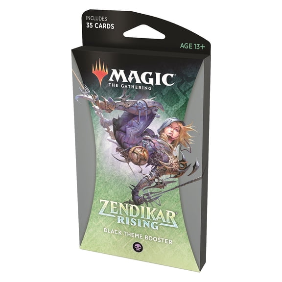 MtG Zendikar Rising Black Theme Booster Pack
