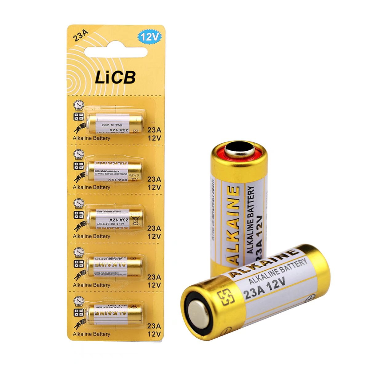 Duracell 2x Duracell Alkaline-Batterie MN21 12V 23A-MN21-A23-K23A-LRV08-L1028-V23GA 