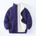 thumbnail image 2 of Boy Winter Sherpa Jacket Winter Fall Jacket Size 7-8 Years, 2 of 6