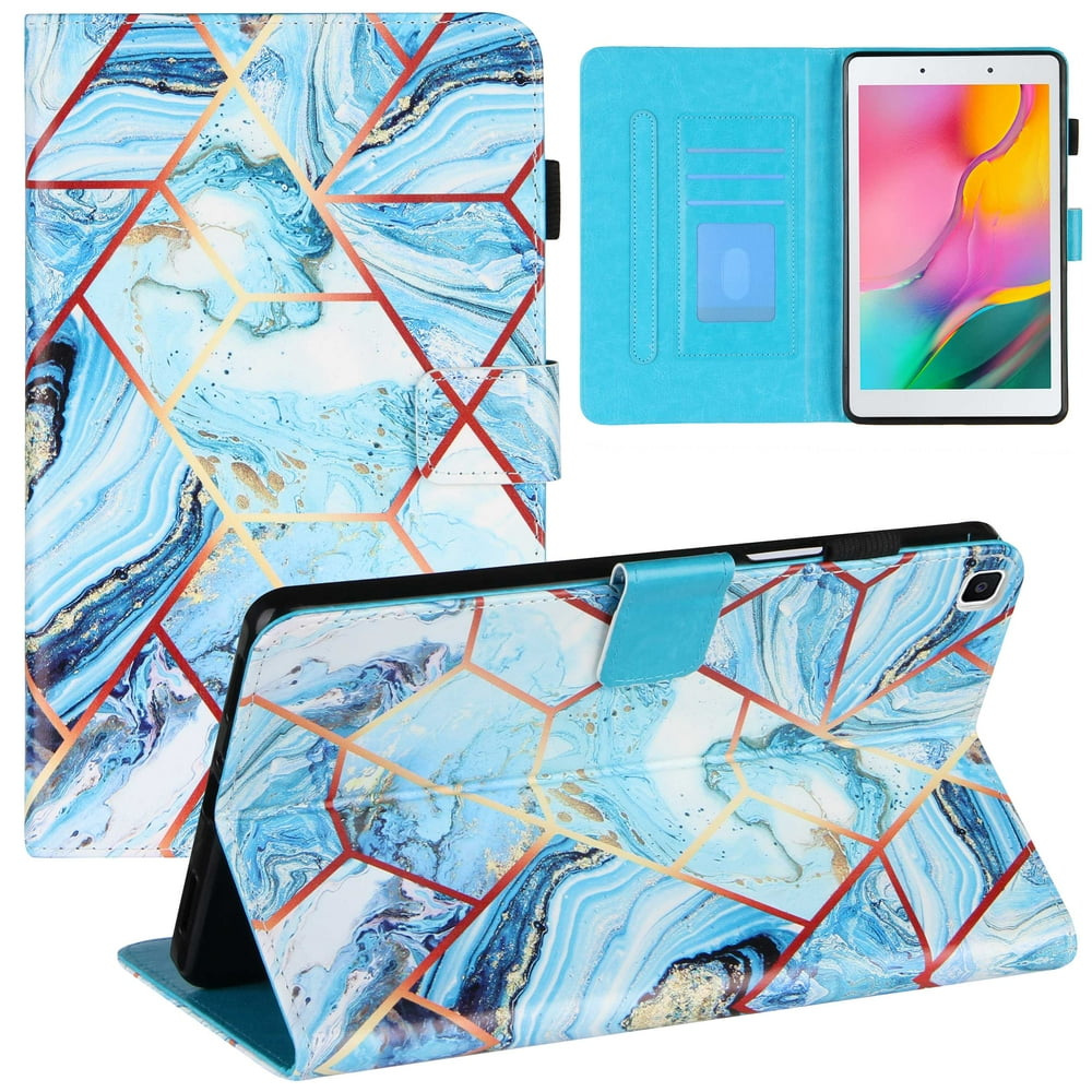 Galaxy Tab A 8.0 inch Case (Only Fit SM-T290/T295/T297 2019 Release) - PU Leather Folio Multi