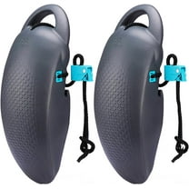 2Pc EVA Pontoon Fenders Boat Bumpers for Docking w/ Locking Grooves Large Boat 14-28ft Quick-Release