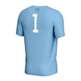 thumbnail image 3 of Unisex GameDay Greats #1 Carolina Blue North Carolina Tar Heels Men's Soccer Jersey, 3 of 4
