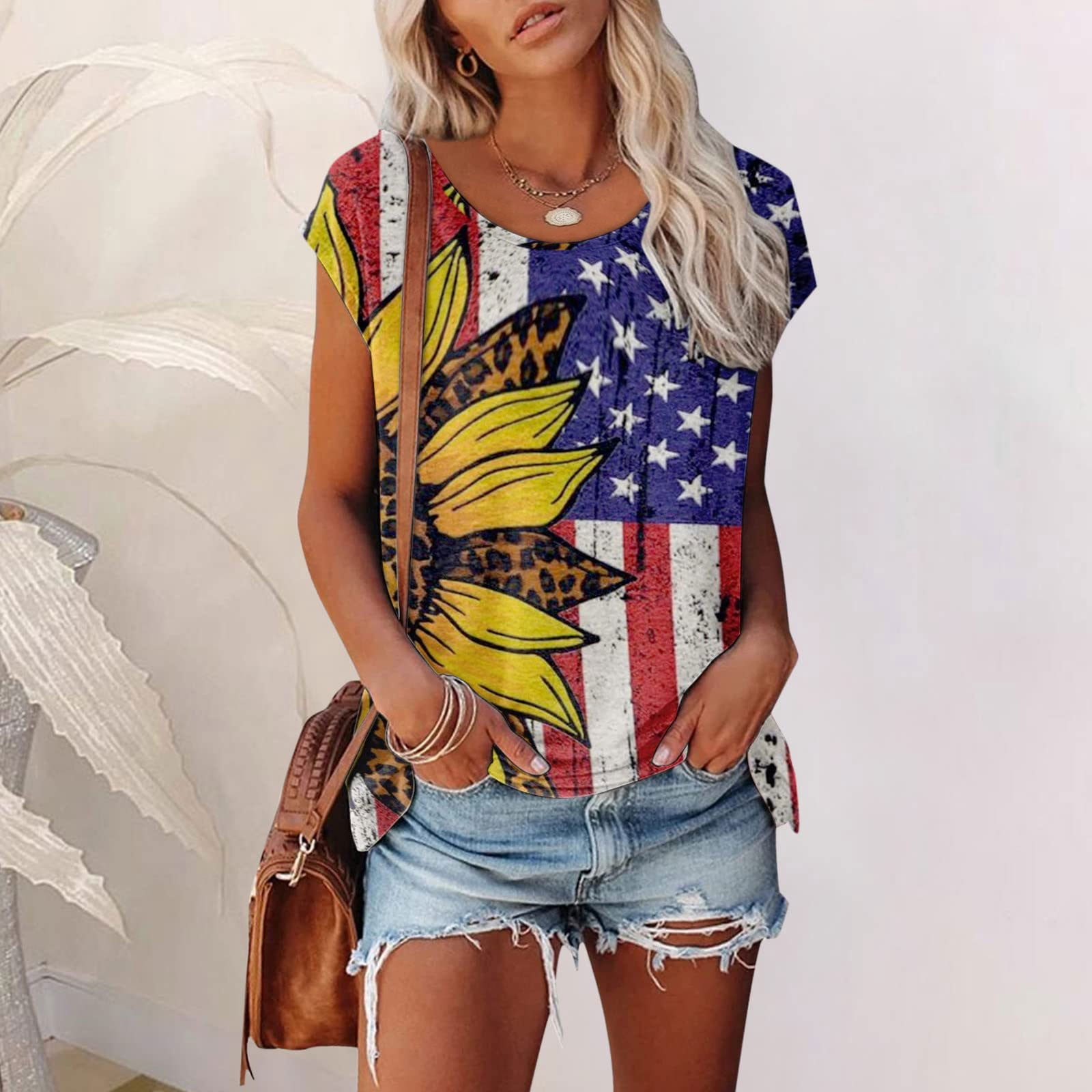 Print Tops Womens Dressy Tops 