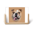 thumbnail image 1 of Lengua de perro Pantalla de escritorio fotográfica de madera, 1 of 4