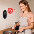thumbnail image 4 of 3-in-1 CO Detector Temperature and Humidity Monitor, Digital Display Alarm for Kitchen Garage Indoor Air Quality, Battery Powered Safety Sensor,A, 4 of 8