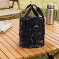 thumbnail image 1 of Quzzie Pochette de Rangement pour Chauffage de Camping, Support de Chauffage de Table, Étui de Transport, Organisateur Multifonction Portable en Polyester 900D Résistant à l'Abrasion, Doubles Poignées, Noir, 1 of 8