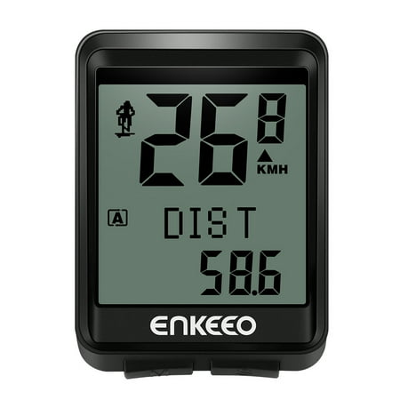 Enkeeo BKV-1537Wireless Bicycle Computer with (Best Cycling Computer With Cadence)