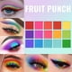 thumbnail image 4 of Paleta de sombras de ojos UCANBE Colorful 15 tonos con juego de pinceles, 4 of 6