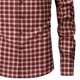 thumbnail image 4 of Ceisia Men Casual Solid Business Fashion Turn Gift Down Collar Long Sleeve Button Down Shirts, 4 of 4