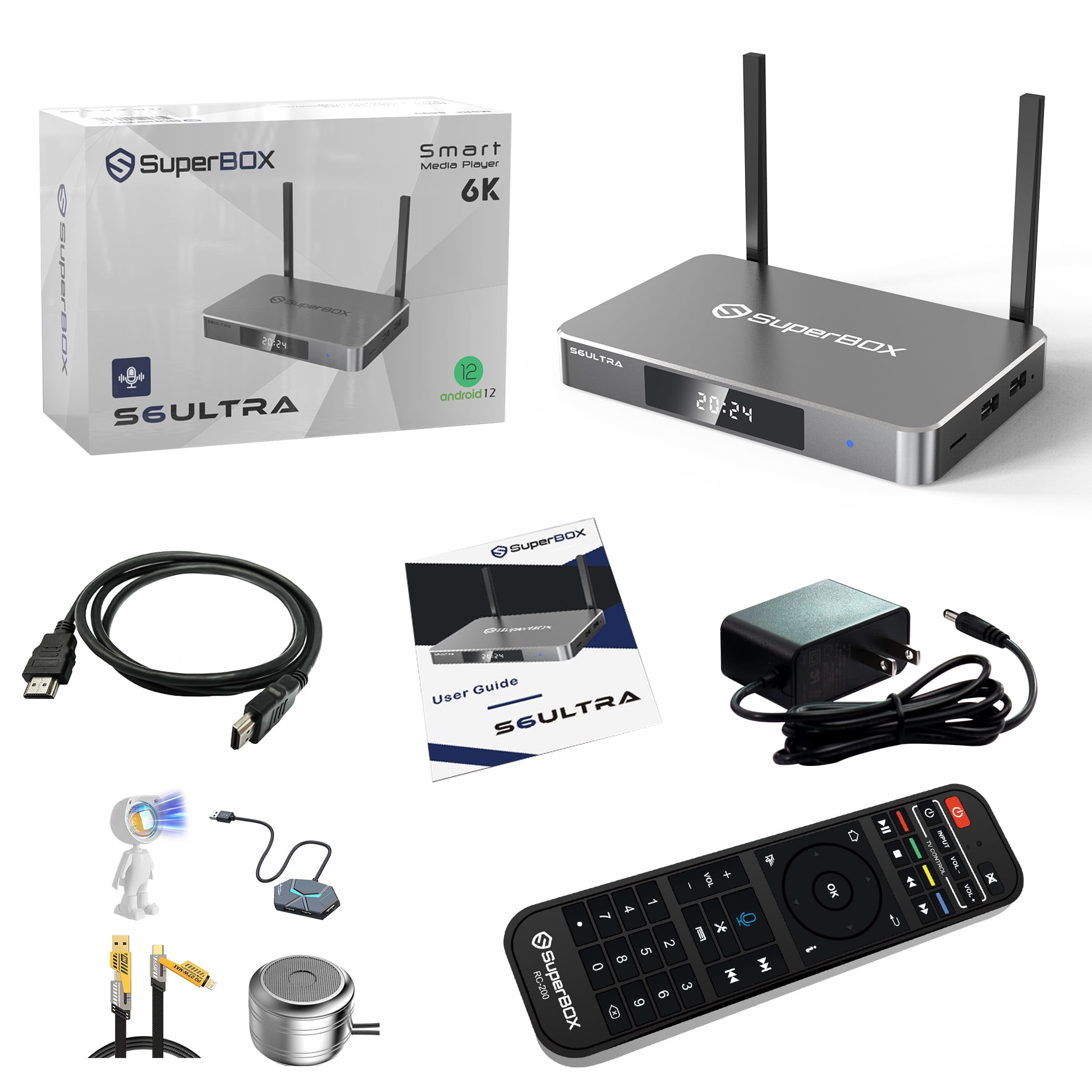STRONG - Streaming Box Android TV 4K UHD - Leap-S3 - Chromecast Built-in - Compatible Assistant - Foto 3
