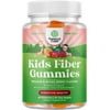 Natures Craft Prebiotic Fiber Gummies for Kids Digestive Health, Orange and Mixed Berry, 60 Count